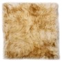 Stuhlkissen 2 Stk. echtes Lammfell braun mix 40x40 cm von vidaXL, Kissen für Stühle und Sofas - Ref: Foro24-283887, Preis: 53...