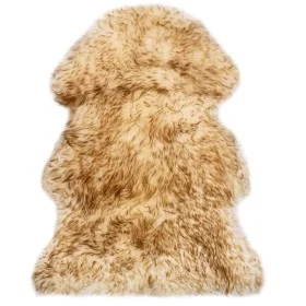 Mixed brown sheepskin rug 60x90 cm by vidaXL, Rugs - Ref: Foro24-283877, Price: 56,91 €, Discount: %