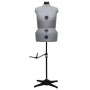 Maniquí de sastre ajustable mujer gris talla L 44-50