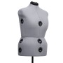Verstellbare Schneiderpuppe für Damen, grau, Größe L 44-50 von vidaXL, Galanten in der Nacht - Ref: Foro24-288489, Preis: 230...