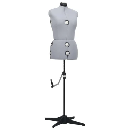 Adjustable tailor mannequin woman gray size M 40-46 by vidaXL, Gallants at night - Ref: Foro24-288486, Price: 213,36 €, Disco...