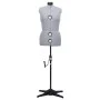 Adjustable tailor mannequin woman gray size M 40-46 by vidaXL, Gallants at night - Ref: Foro24-288486, Price: 213,36 €, Disco...