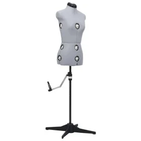 Adjustable female tailor's mannequin, gray, size S 33-40 by vidaXL, Gallants at night - Ref: Foro24-288483, Price: 198,27 €, ...