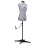 Adjustable female tailor's mannequin, gray, size S 33-40 by vidaXL, Gallants at night - Ref: Foro24-288483, Price: 198,27 €, ...