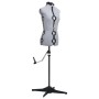 Maniquí de sastre ajustable mujer gris talla S 33-40 de vidaXL, Galanes de noche - Ref: Foro24-288483, Precio: 161,90 €