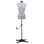 Adjustable female tailor's mannequin, gray, size S 33-40 by vidaXL, Gallants at night - Ref: Foro24-288483, Price: 198,27 €, ...