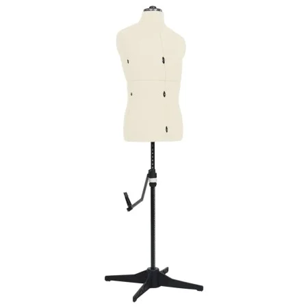 Adjustable tailor's mannequin cream color size 37-45 by vidaXL, Gallants at night - Ref: Foro24-288493, Price: 218,05 €, Disc...