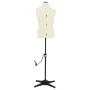 Adjustable tailor's mannequin cream color size 37-45 by vidaXL, Gallants at night - Ref: Foro24-288493, Price: 218,05 €, Disc...