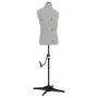 Adjustable tailor mannequin gray man size 37-45 by vidaXL, Gallants at night - Ref: Foro24-288492, Price: 213,43 €, Discount: %