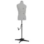 Verstellbare Schaufensterpuppe grau für Herren, Größe 37-45 von vidaXL, Galanten in der Nacht - Ref: Foro24-288492, Preis: 22...