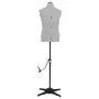 Adjustable tailor mannequin gray man size 37-45 by vidaXL, Gallants at night - Ref: Foro24-288492, Price: 213,43 €, Discount: %