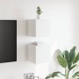 Muebles de pared para TV 2 uds blanco 30,5x30x30 cm en Muebles TV | Comprar online en Foro24