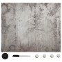 Magnetisches Glaswand-Whiteboard 60x60 cm von vidaXL, Whiteboards - Ref: Foro24-285389, Preis: 51,51 €, Rabatt: %