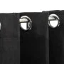 Blackout curtain with linen look eyelets 2 pieces anthracite 140x225 cm by vidaXL, Curtains and curtains - Ref: Foro24-321161...
