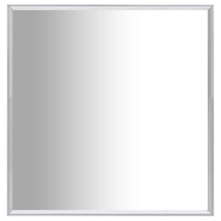 Silver mirror 60x60 cm by vidaXL, Mirrors - Ref: Foro24-322732, Price: 49,30 €, Discount: %