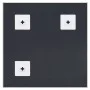 Silver mirror 60x60 cm by vidaXL, Mirrors - Ref: Foro24-322732, Price: 47,75 €, Discount: %