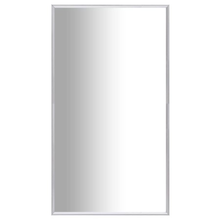 Silver mirror 80x60 cm by vidaXL, Mirrors - Ref: Foro24-322735, Price: 58,55 €, Discount: %