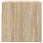 Mueble de salón de pared roble Sonoma 30,5x30x30 cm