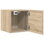 Mueble de salón de pared roble Sonoma 30,5x30x30 cm