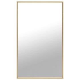 Golden mirror 100x60 cm by vidaXL, Mirrors - Ref: Foro24-322749, Price: 74,92 €, Discount: %