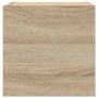 Muebles de salón de pared 2 uds roble Sonoma 30,5x30x30 cm