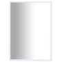 Weißer Spiegel 70x50 cm von vidaXL, Spiegel - Ref: Foro24-322721, Preis: 48,67 €, Rabatt: %