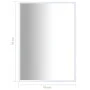 White mirror 70x50 cm by vidaXL, Mirrors - Ref: Foro24-322721, Price: 47,77 €, Discount: %