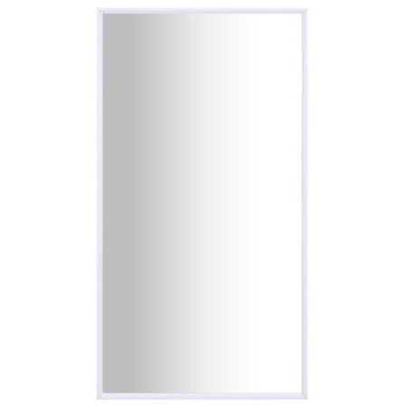 Weißer Spiegel 100x60 cm von vidaXL, Spiegel - Ref: Foro24-322723, Preis: 66,36 €, Rabatt: %