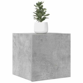 Muebles de salón de pared 2 uds gris hormigón 30,5x30x30 cm