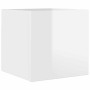 Muebles de salón de pared blanco brillo 30,5x30x30 cm en Muebles TV | Comprar online en Foro24