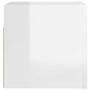 Muebles de salón de pared blanco brillo 30,5x30x30 cm en Muebles TV | Comprar online en Foro24