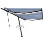 Toldo manual retráctil con LED azul y blanco 500x300 cm by vidaXL, Awnings - Ref: Foro24-3069781, Price: 529,28 €, Discount: %