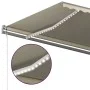 Manuell einziehbare Markise mit cremefarbenem LED-Licht 500 x 300 cm von vidaXL, Markisen - Ref: Foro24-3069782, Preis: 548,6...