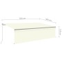 Manuelle ausfahrbare Markise mit Jalousie und LED in Creme 5x3 m. von vidaXL, Markisen - Ref: Foro24-3069462, Preis: 481,05 €...
