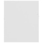 Armario para lavabo madera contrachapada blanco 100x38,5x46 cm
