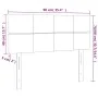 Cabecero de terciopelo gris claro 90x5x78/88 cm de vidaXL, Cabeceros y pies de cama - Ref: Foro24-346026, Precio: 42,80 €, De...
