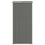 Cobertizo de jardín acero galvanizado gris claro 192x108x223 cm de vidaXL, Cobertizos - Ref: Foro24-319269, Precio: 219,28 €,...