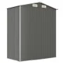 Cobertizo de jardín acero galvanizado gris claro 192x108x223 cm de vidaXL, Cobertizos - Ref: Foro24-319269, Precio: 219,28 €,...