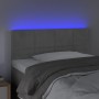 Cabecero con LED de terciopelo gris claro 90x5x78/88 cm de vidaXL, Cabeceros y pies de cama - Ref: Foro24-3121648, Precio: 43...