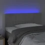 Hellgraues Samtkopfteil mit LED 90x5x78/88 cm von vidaXL, Kopf- und Fußteile - Ref: Foro24-3121648, Preis: 52,30 €, Rabatt: %