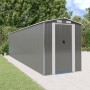 Cobertizo de jardín acero galvanizado gris claro 192x772x223 cm de vidaXL, Cobertizos - Ref: Foro24-3147445, Precio: 884,56 €...