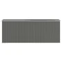 Garden shed light gray galvanized steel 192x523x223 cm by vidaXL, Sheds - Ref: Foro24-3147442, Price: 671,62 €, Discount: %