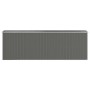 Cobertizo de jardín acero galvanizado gris claro 192x606x223 cm de vidaXL, Cobertizos - Ref: Foro24-3147443, Precio: 739,90 €...
