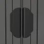 Cobertizo de jardín acero galvanizado gris claro 192x523x223 cm de vidaXL, Cobertizos - Ref: Foro24-3147442, Precio: 671,62 €...