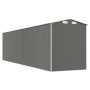 Cobertizo de jardín acero galvanizado gris claro 192x772x223 cm de vidaXL, Cobertizos - Ref: Foro24-3147445, Precio: 884,56 €...