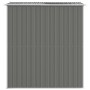 Cobertizo de jardín acero galvanizado gris claro 192x191x223 cm de vidaXL, Cobertizos - Ref: Foro24-3147438, Precio: 303,77 €...