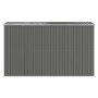 Cobertizo de jardín acero galvanizado gris claro 192x357x223 cm de vidaXL, Cobertizos - Ref: Foro24-3147440, Precio: 462,84 €...