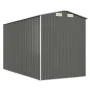 Garden shed light gray galvanized steel 192x357x223 cm by vidaXL, Sheds - Ref: Foro24-3147440, Price: 465,63 €, Discount: %