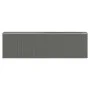 Light gray galvanized steel garden shed 192x689x223 cm by vidaXL, Sheds - Ref: Foro24-3147444, Price: 817,26 €, Discount: %
