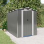 Cobertizo de jardín acero galvanizado gris claro 192x274x223 cm de vidaXL, Cobertizos - Ref: Foro24-3147439, Precio: 387,68 €...